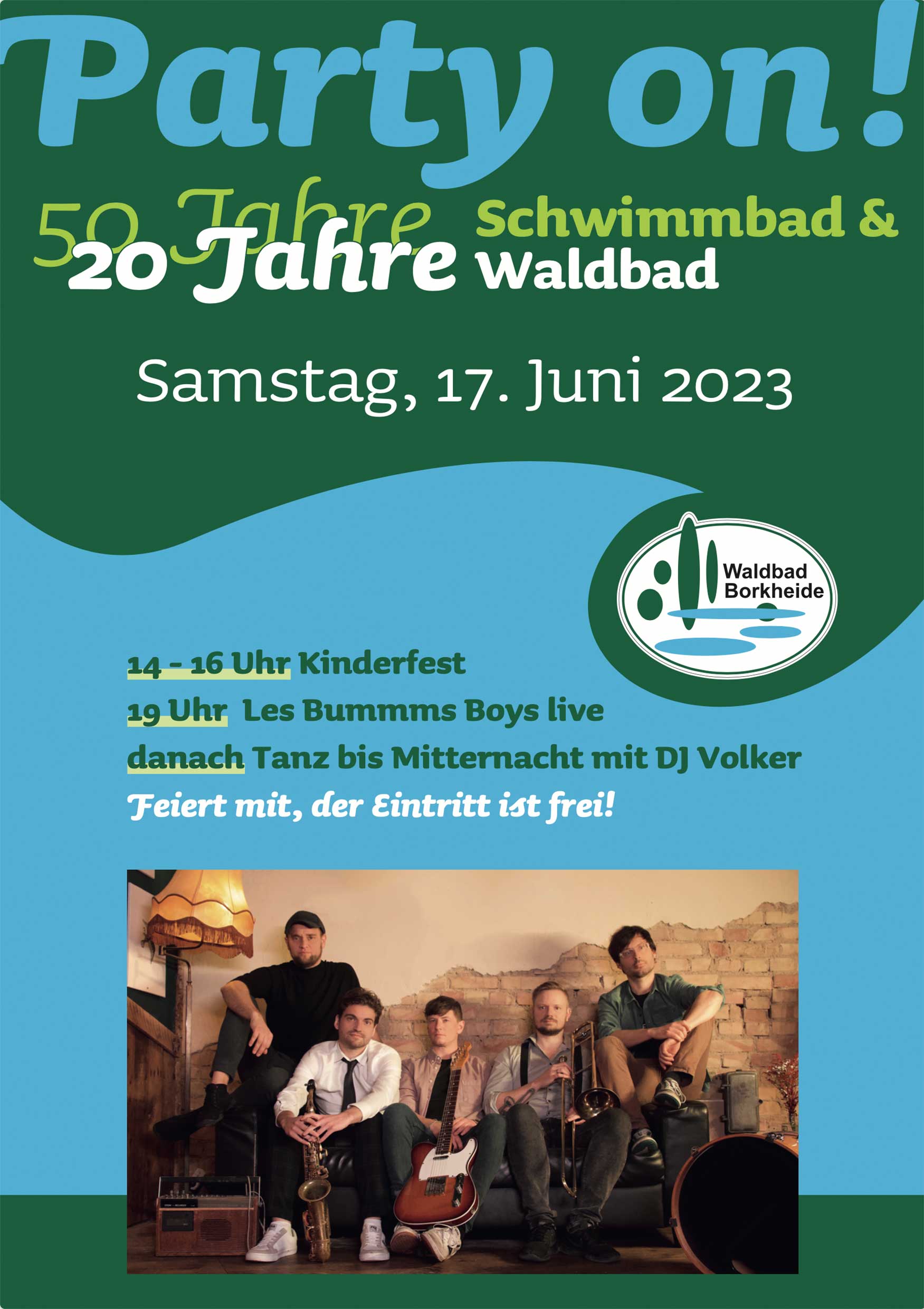 50 Jahre Schwimmbad – 20 Jahre Waldbad