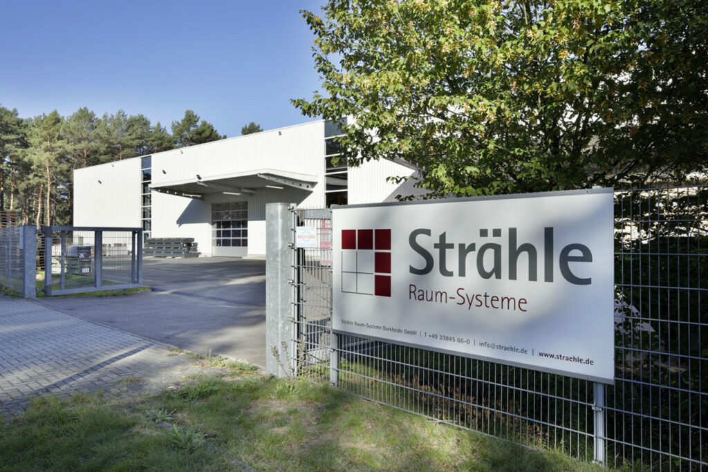 Firmenansicht Strähle Raumsysteme Borkheide GmbH