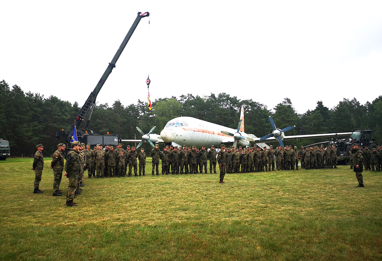 Sondereinsatz des Logistikbataillon